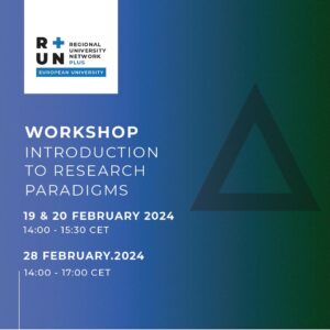 Online Workshop on Introduction to Research Paradigms | RUN-EU